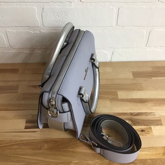 𝅺CELINE Dion mini bag purse silver grey crossbody bag handbag - Picture 8 of 14